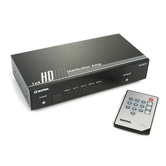 Sima 1 In / 4 Out HDMI Distribution Amp