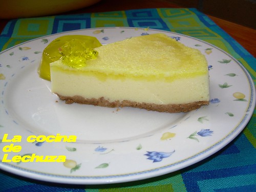 Pastel limón porción 2