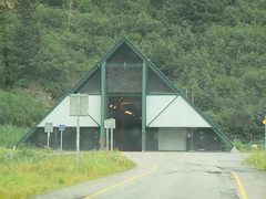 Portage entrance to Anton Anderson Memorial Tunnel