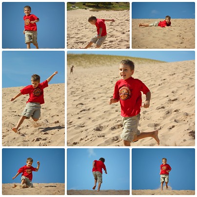 Sam on dune