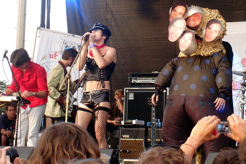 Of Montreal at Pitchfork, 2007 being all awesome.