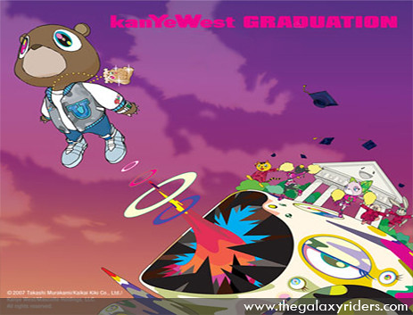 kanye west graduation cover. Kanye West#39;s Graduation cover. courtesy of a.l.i.e.n magazine