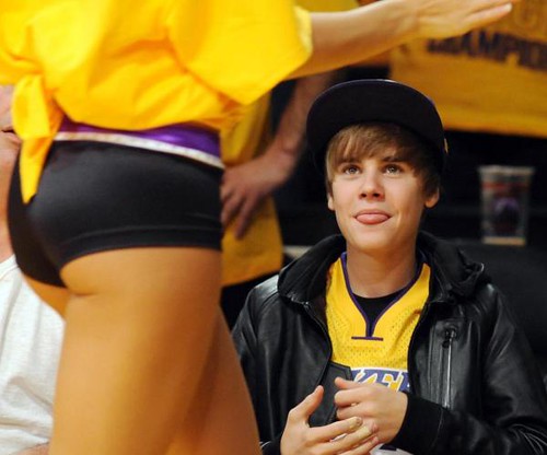 bieber lakers. Justin Bieber Lakers