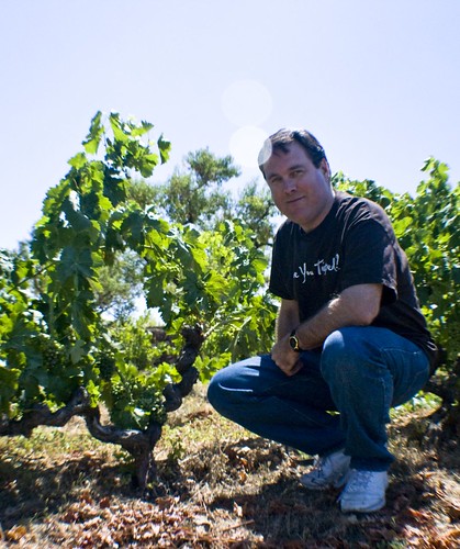 Me with some old vine Carignan in Montsant