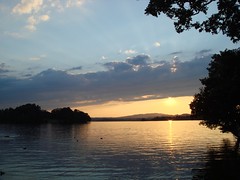 Sonnenuntergang am Staffelsee
