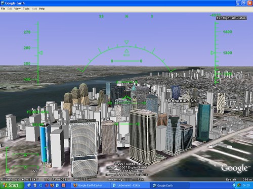 Google Earth Flugsimulator
