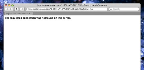 Apple Store Error