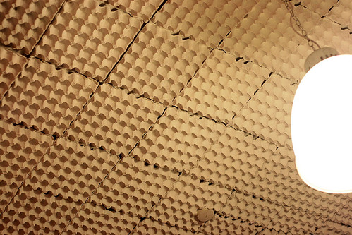 Soundproofing with egg cartons?