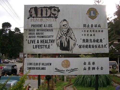 AIDS Poster in Malaysia