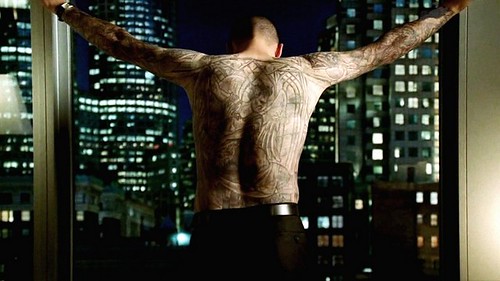 Wentworth Miller tatuaje espalda