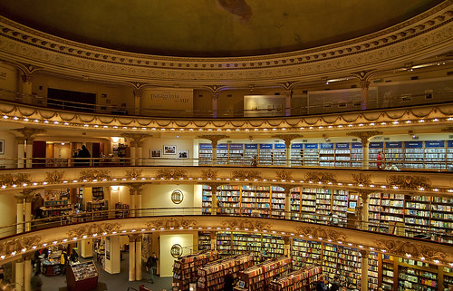 El Ateneo Bookstore in Recoleta, by longhorndave on Flickr
