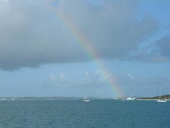 Elizabeth Harbour rainbow