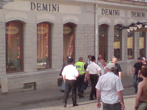 British police in Tallinn