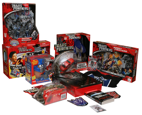 Transformers caja press kit 3