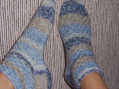 basketweave socks 2