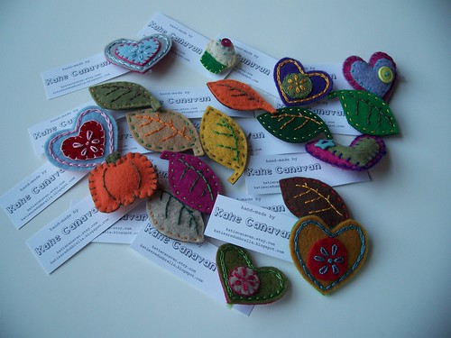 brooches ready to go!