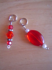 Red Stitch Markers