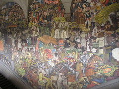 Palacio Nacional - Rivera murals