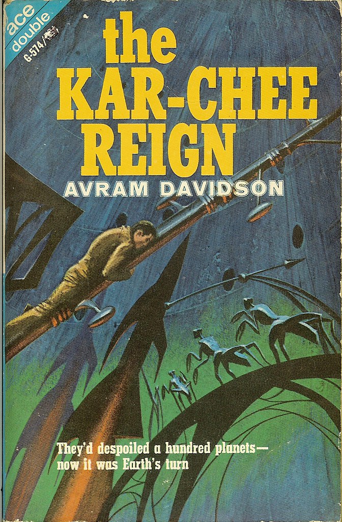Jack Gaughan - Cover Illustration for Avram Davidson - The Kar-Chee Reign, 1966