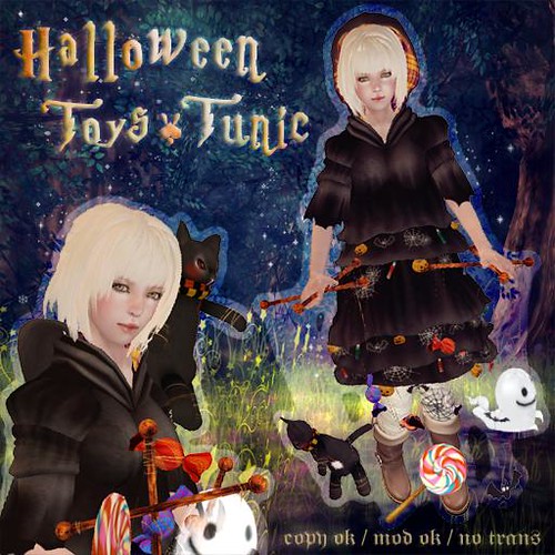 HPMD*Halloween Toys Tunic