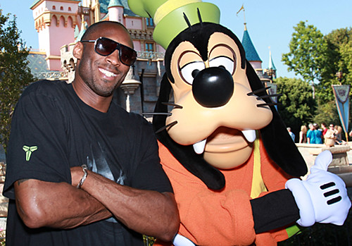 Los Angeles Lakers star Kobe Bryant at Disneyland. Recent theme park stories