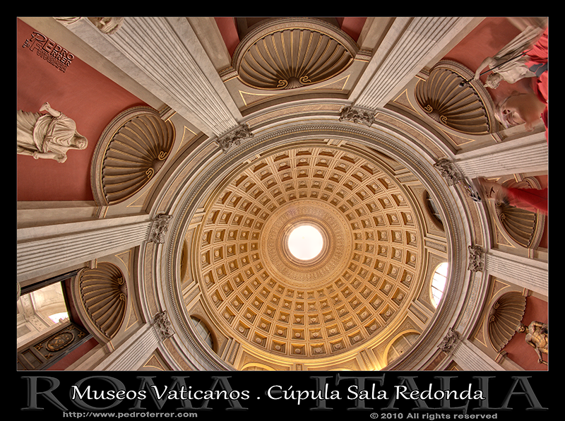 Museos Vaticanos - Sala Redonda - Cùpula