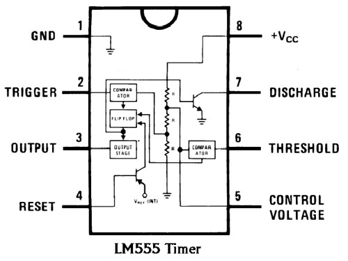 LM555 and LM556 Timer Circuits