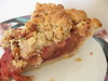 Strawberry Rhubarb Apple Streusel Pie