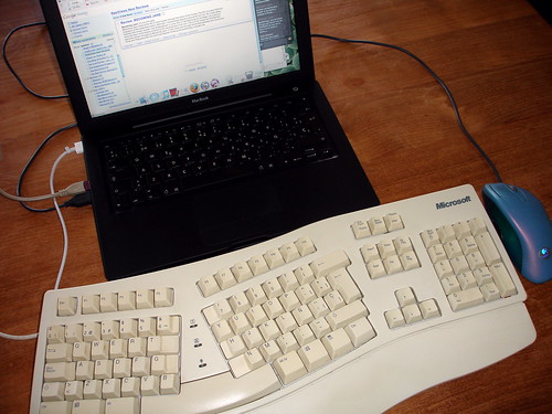 MacBook y teclado