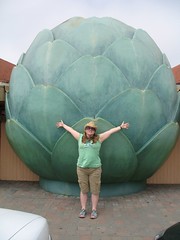 Castroville is the artichoke capital of the WORLD