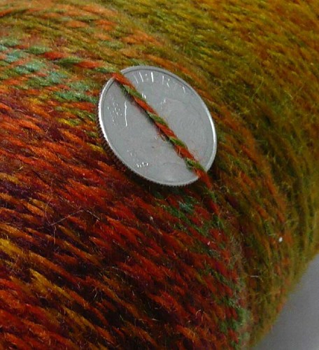 8 oz Spinners Hill Corriedale-Finn Ramboullet - Fall colors2