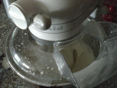 Mixing Focaccia Dough