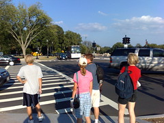 Pedestrian Crosswalk @ Lincoln Memorial