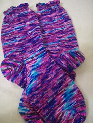 Turquoise River socks