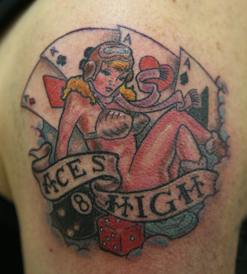 Aces High Tattoo