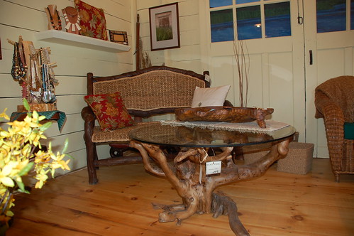 Furniture from The Boathouse, Inlet NY