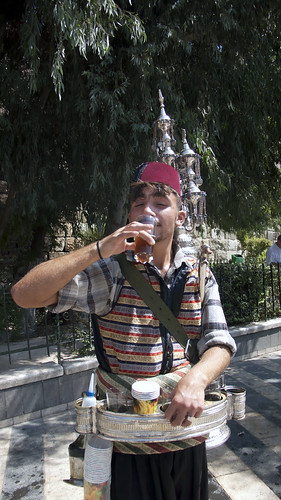 Drink seller at Damascus