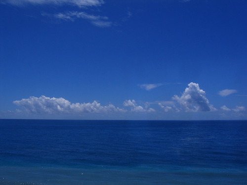 The sky and the sea in Taitung