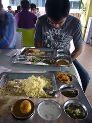 lunch at Yahoo! Bangalore