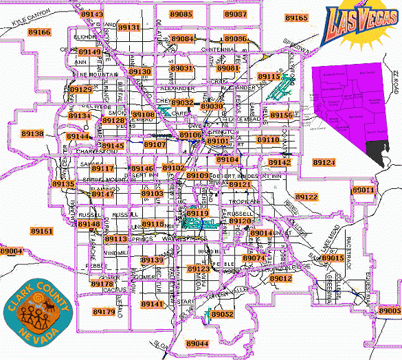 Zip Codes Map (Las Vegas: place, photos, high quality) - Nevada (NV) - City-Data Forum