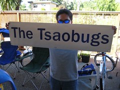 The Tsaobugs: camp sign