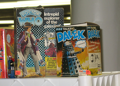 Toy Show - Vintage Doctor Who figures