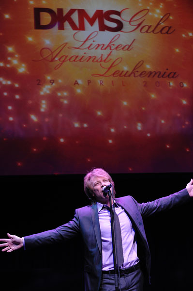Jon Bon Jovi performs at the DKMS Linked Against Leukemia Gala by dkmsamericas