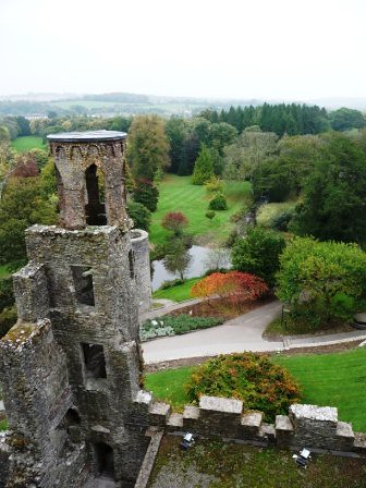 top of blarney castle