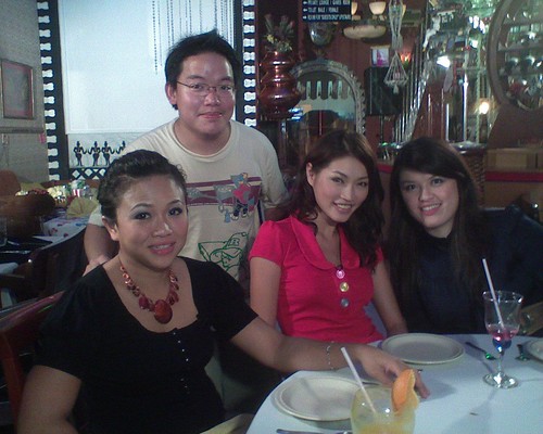 Me, with Amber Chia, her business partner Shan and hostess Fay