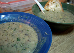 Vegan Tahini Soup