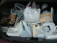 Books in the trunk