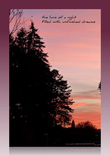 Sunset over Feldbrunnen