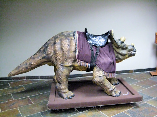 creationist museum dinosaur