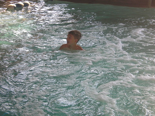 Will in water after slide